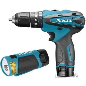 دریل و پیچ گوشتی شارژی ماکیتا مدل HP330DWLE ا Makita HP330DWLE Cordless Driver Drill