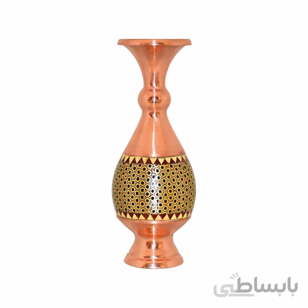 گلدان خاتم صراحی 16 سانت