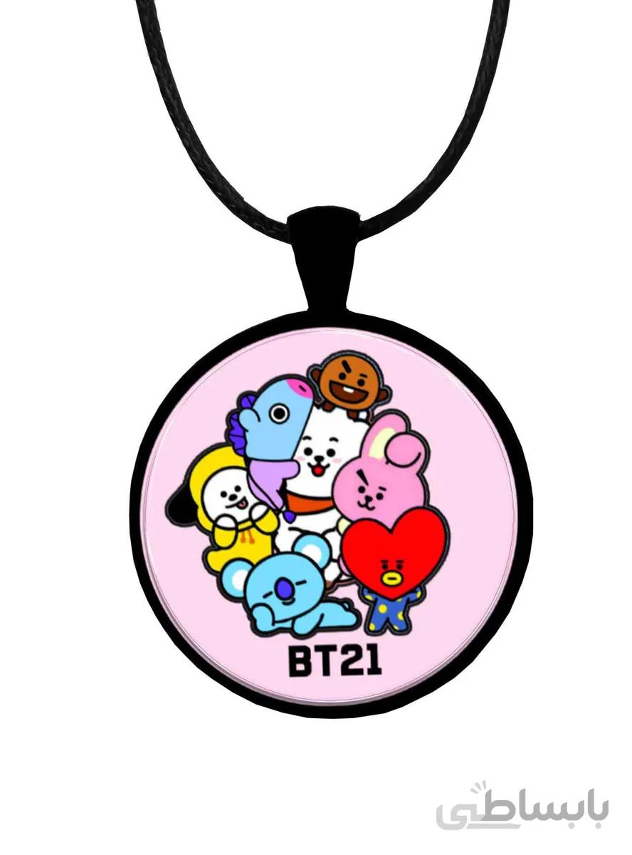 گردنبند طرح BT-21 BTS