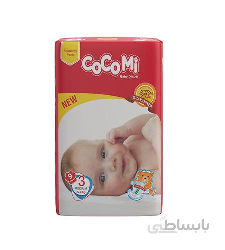 پوشک بچه کوکومی اقتصادی، سایز 3 - 38 عددی