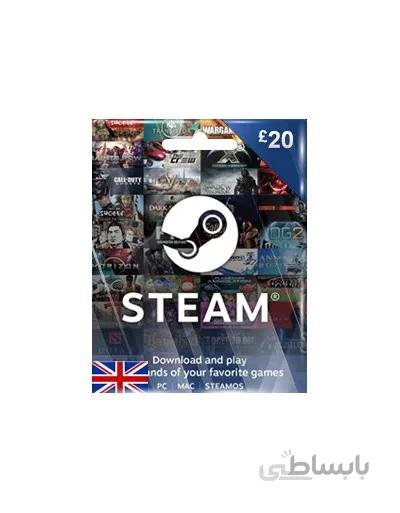 Steam Wallet £20 UK ☎