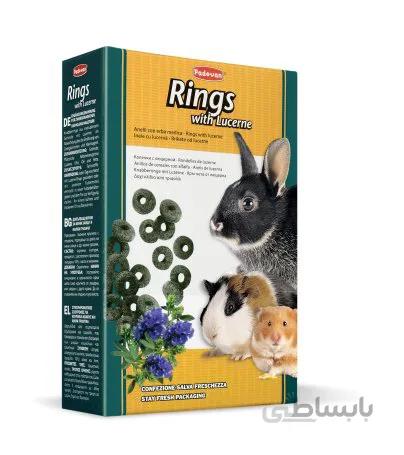 مکمل با طعم یونجه جونده پادوان Rings