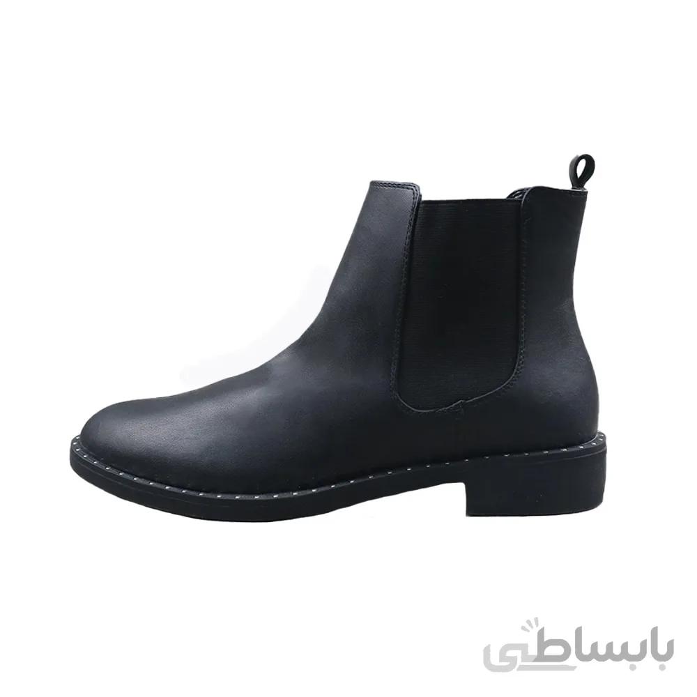 نیم بوت چرم زنانه بلوموشن مدل 4765