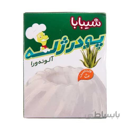 پودر ژله آلوئه ورا شیبابا ۱۰۰ گرمی ا -
