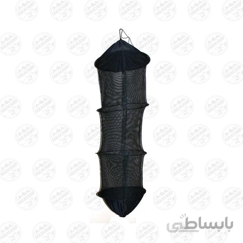 زنده نگهدار ماهیگیری تونلی تاشو مشکی