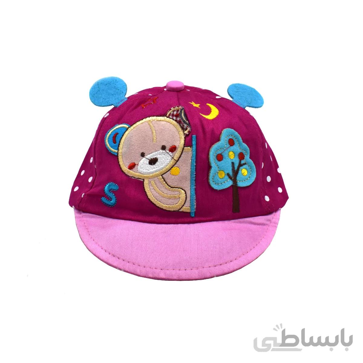 کلاه بچه گانه تابستانی مدل خرسی