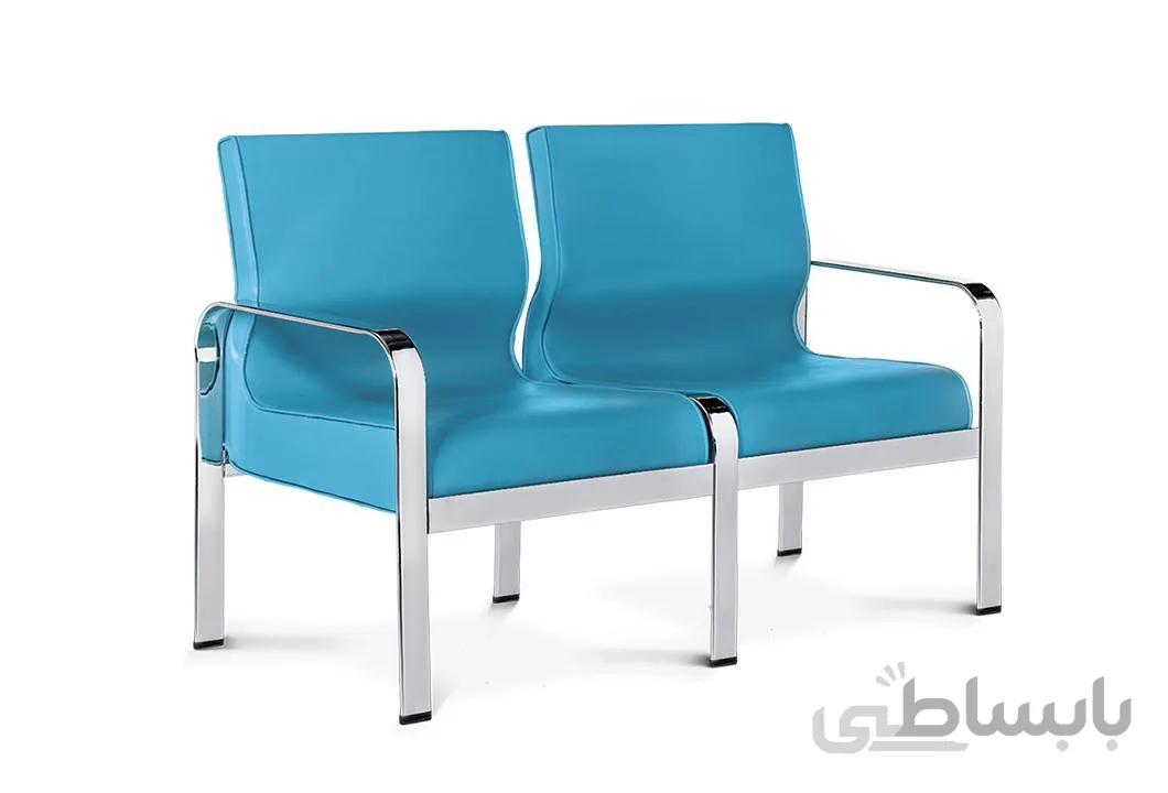 نیمکت 2نفره انتظار527b - ایرانیان چوب