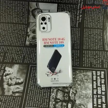 قاب گوشی شیائومی REDMI NOTE 10S مدل ژله ای شفاف