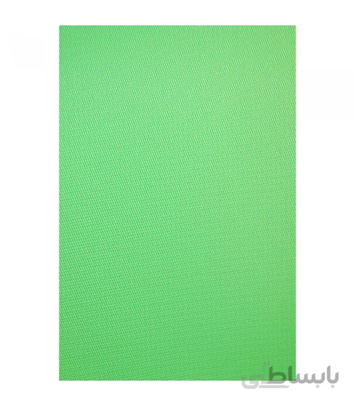 پرده کروماکی شطرنجی سبز با ابعاد 3x5 متر