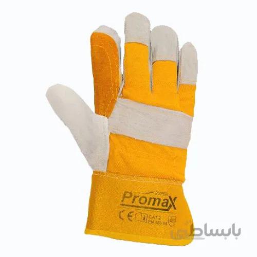 دستکش کار اشبالتی برزنتی کف دوبل PROMAX