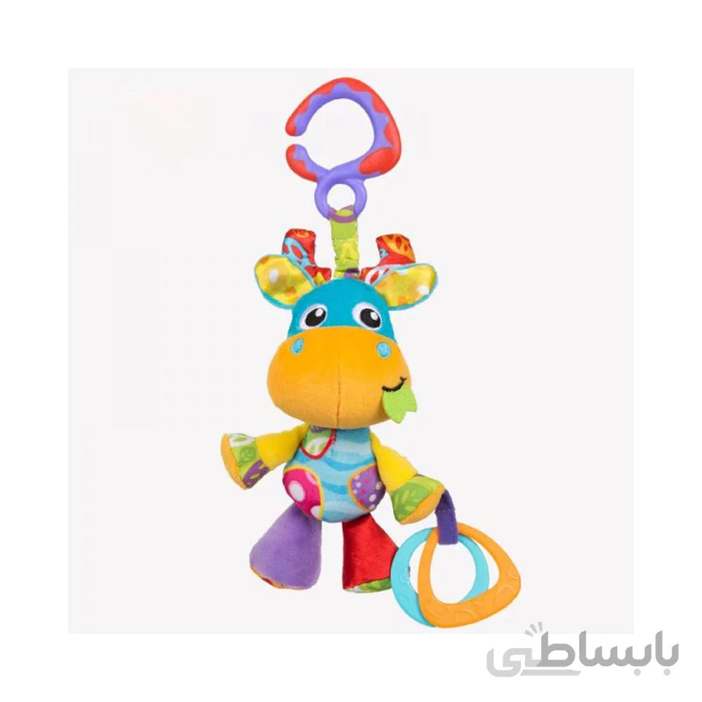 عروسک گیره ‌دار جغجغه‌ای گوزن پلی گرو Playgro