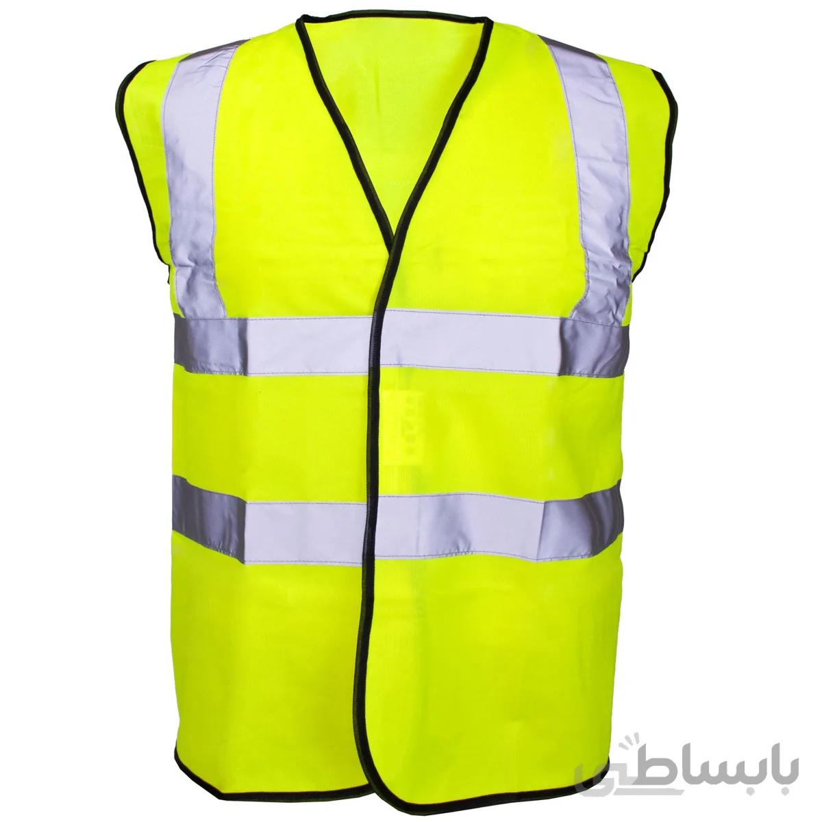 کاور شبرنگ دار فسفری (جلیقه با نوار بازتاب نور در شب) 10%