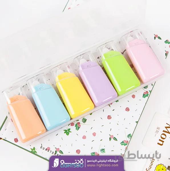 نوار تصحیح فانتزی شش رنگ (غلط گیر نواری)