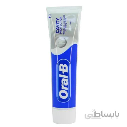 خمیر دندان اورال -بی مدل کیویتی حجم 100 میل ا Toothpaste Oral-B Cavity