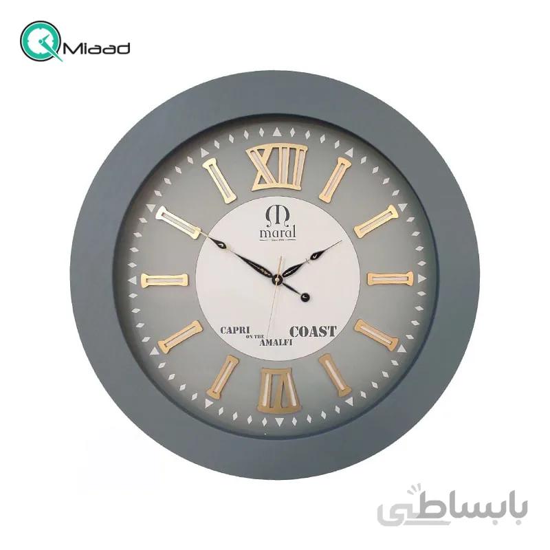 ساعت دیواری مارال مدل 702 طوسی