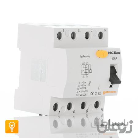 کلید نشت جریان (محافظ جان) سه فاز 32 آمپر