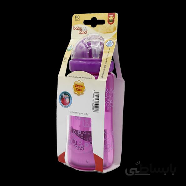 قمقمه PC کودک 300ML اویز بی بی لند بنفش