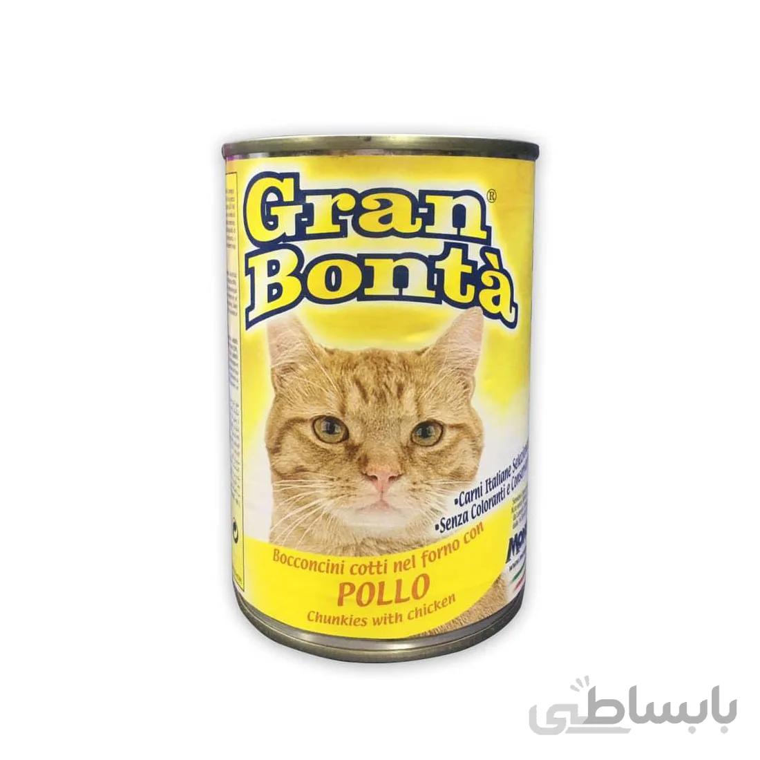کنسرو گربه گربونتا طعم مرغ GRANBONTA