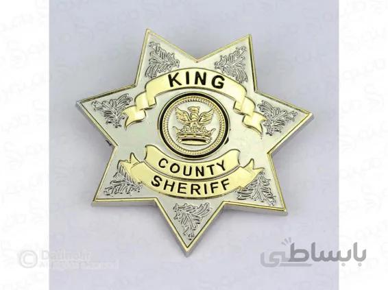 سنجاق سینه نماد کلانتر 12376