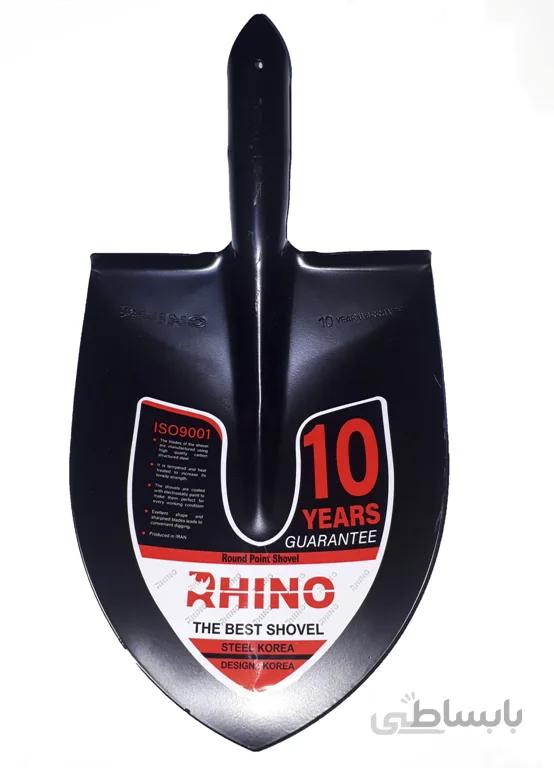 بیل باغبانی رینو نمره 3 (ورق کره ای-ضمانت تعویض ) ا RHINO Shovel NO:3