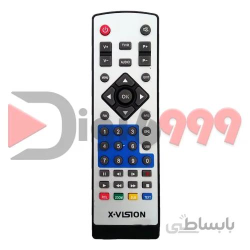 کنترل-گیرنده-دیجیتال-ایکس-ویژن-نقره-ای