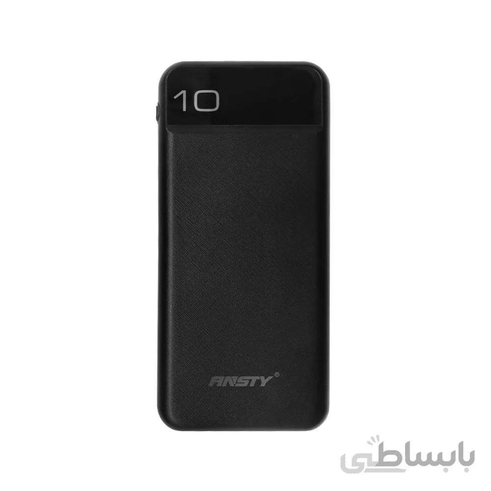 پاور بانک انستی مدل AP-009 با ظرفیت 11200 میلی آمپر ساعت ا Ansty AP-009 11200mAh PD QC3.0 Power Bank