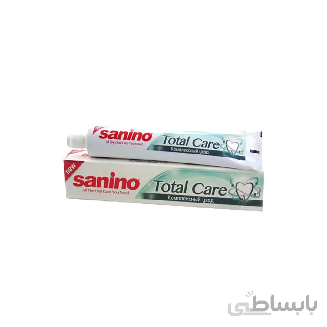 خمیر دندان سانینو 100 میلی مدل Sanino Total Care