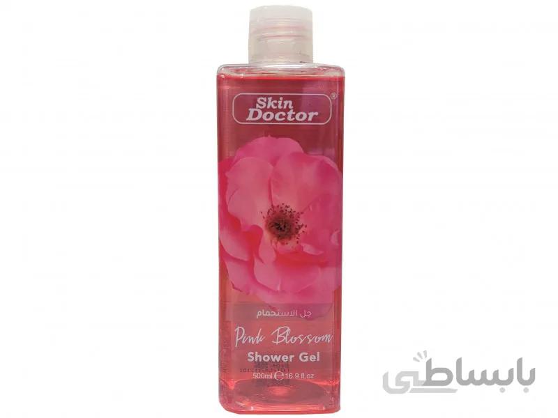 شامپو بدن اسکین دکتر ژله ای 500 میلی لیتر مدل pink blossom
