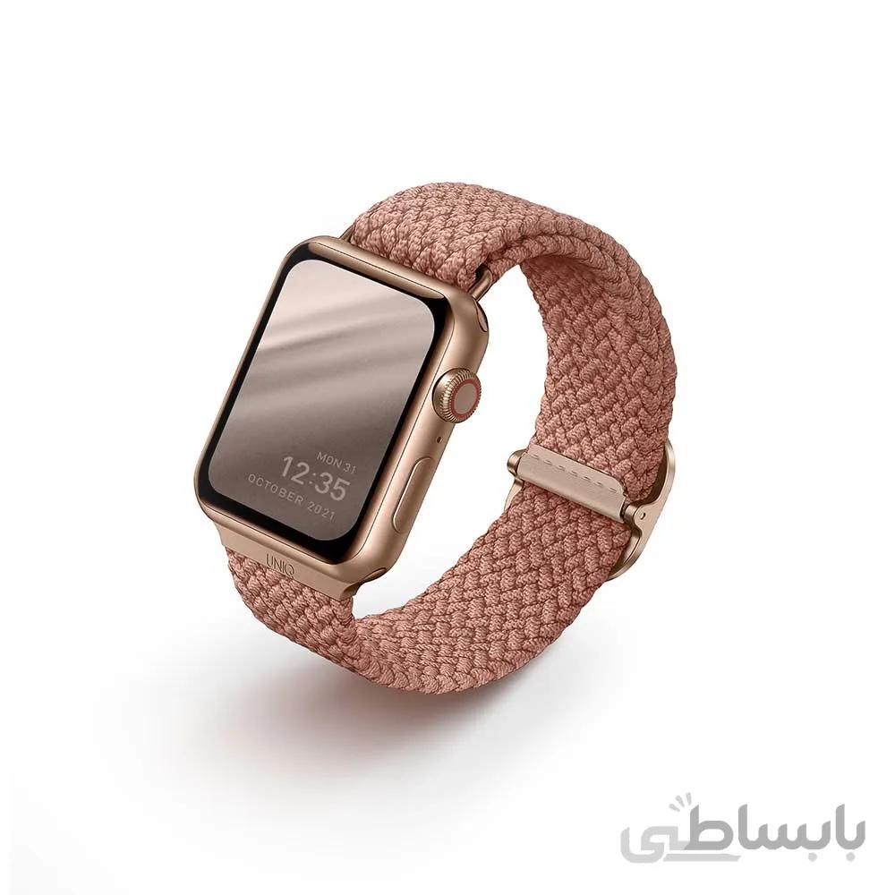بند یونیک ساعت اپل واچ مدل آسپن | Uniq Aspen Apple Watch ا Uniq Aspen Apple Watch-Gold
