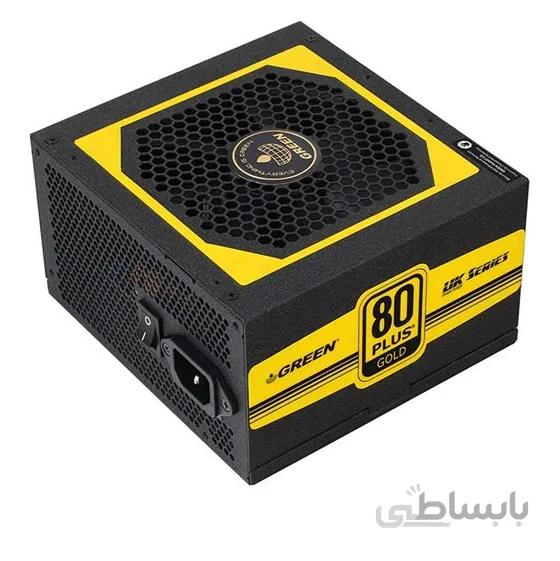 پاور 550 وات غیر ماژولار گرین GP550A-UK ا Green GP550A-UK 550W Non Modular Power Supply