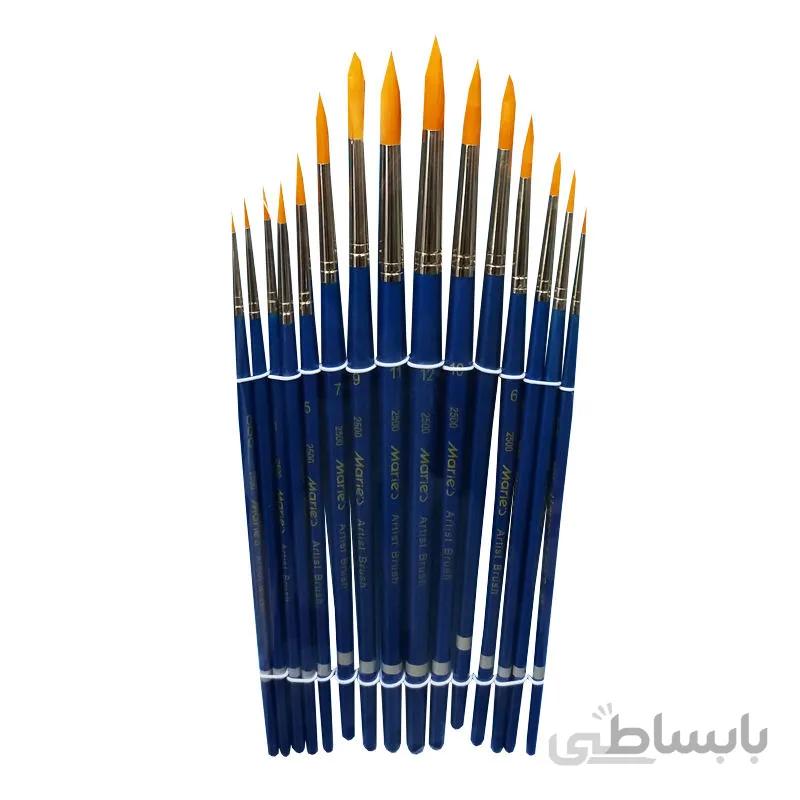 قلمو سرگرد دسته دو رنگ ماریس 2500