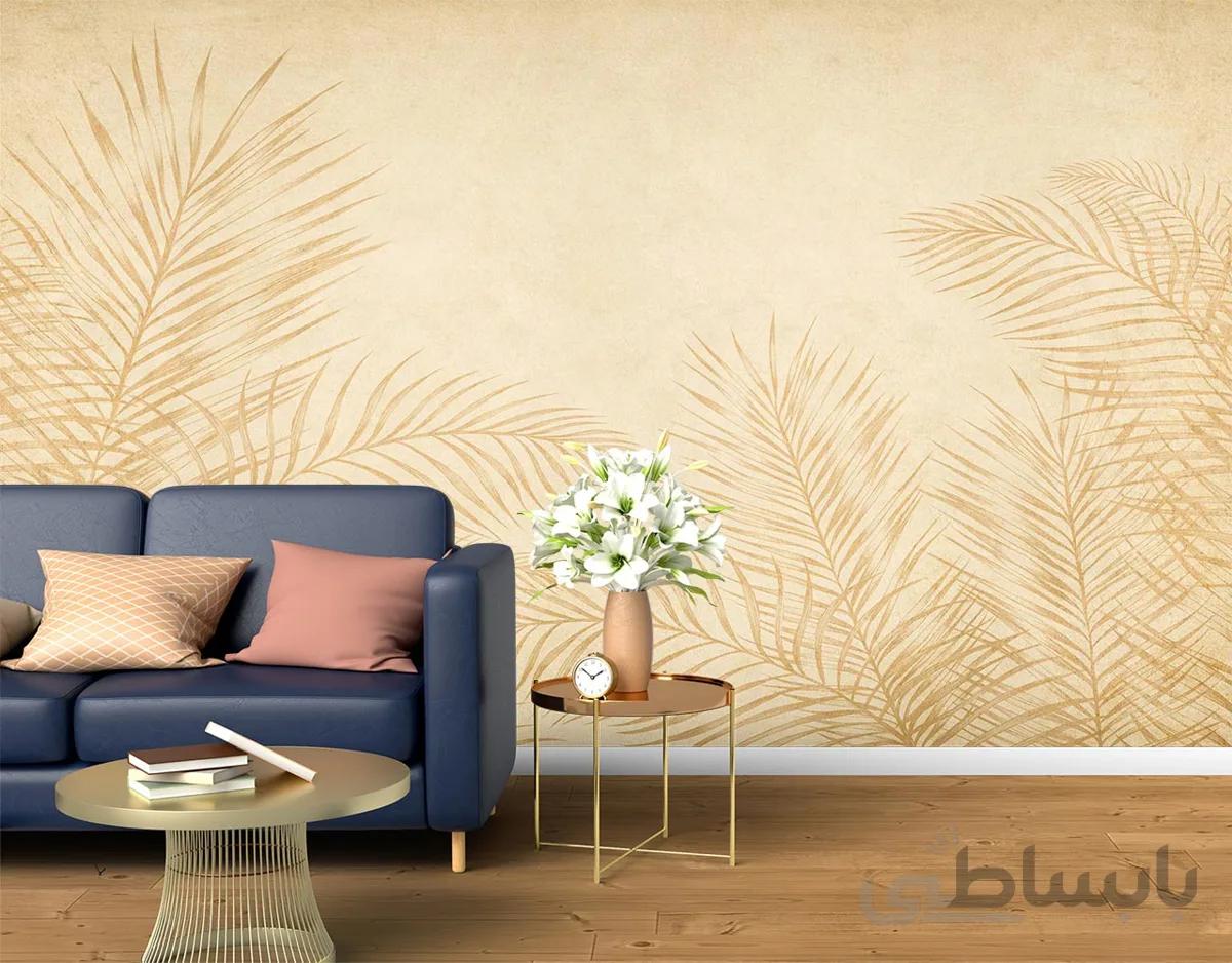 پوستر دیواری کلاسیک طرح برگ W10039000