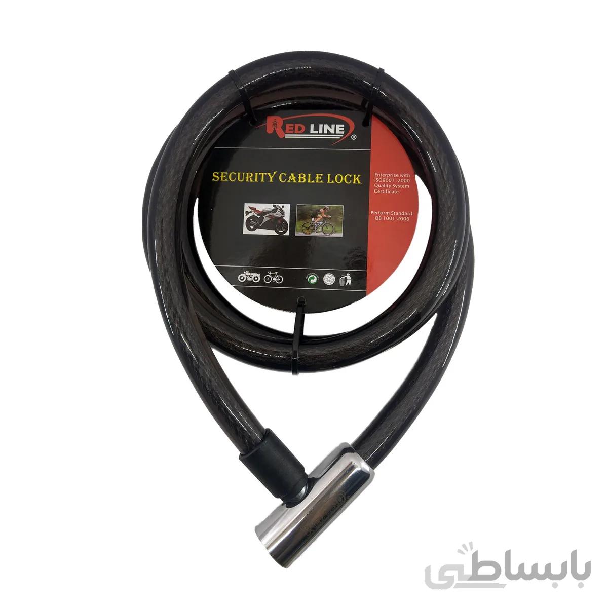قفل موتور سیکلت ردلاین سر آهنی 180 سانتی