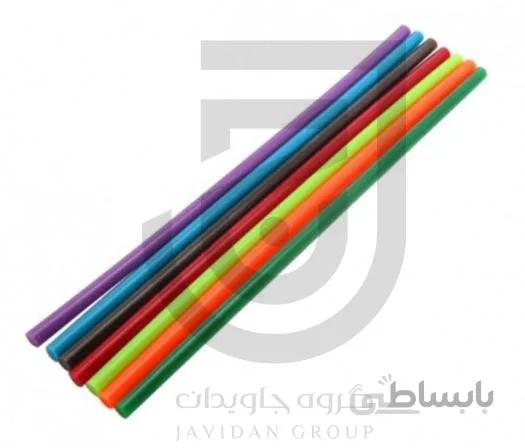 چسب حرارتی رنگی بسته ۱۰ عددی