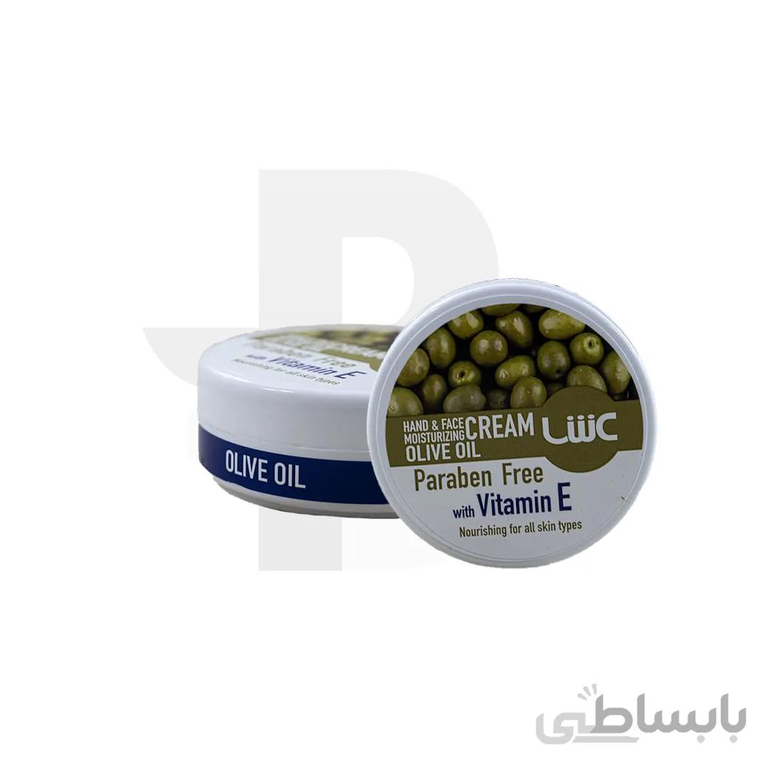 کرم مرطوب کننده عش حاوی ویتامین E و روغن زیتون