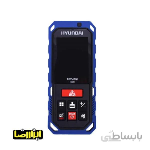 متر لیزری هیوندای 100 متری مدل ‎102-DM