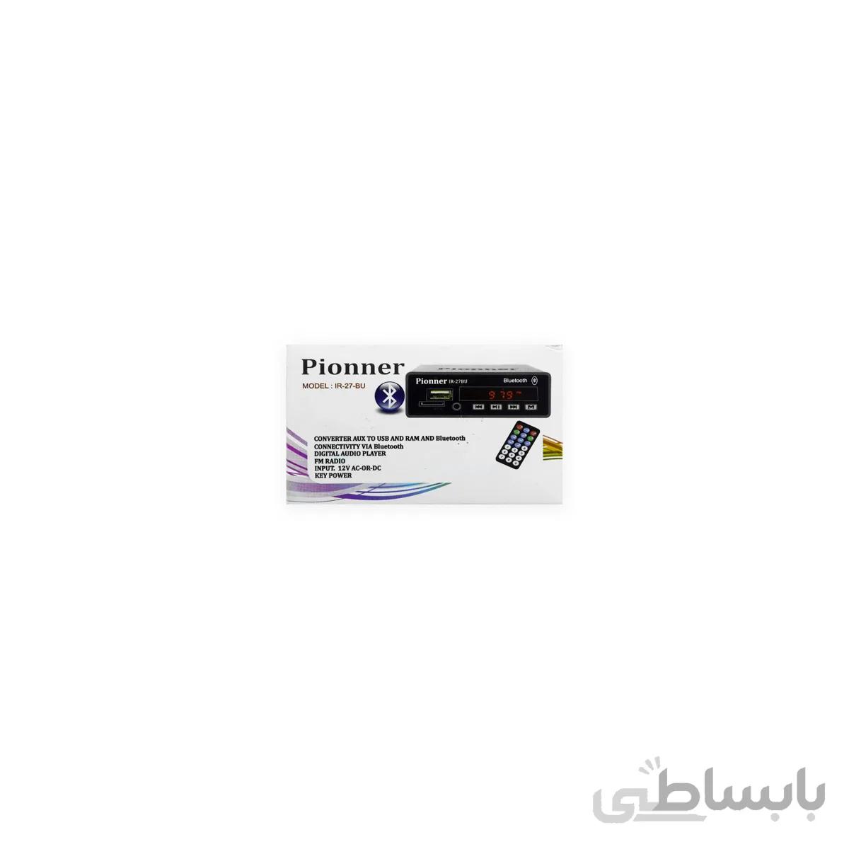 برد قاب دار فلش خور پایونر PIONNER مدل IR 27BU بلوتوث دار
