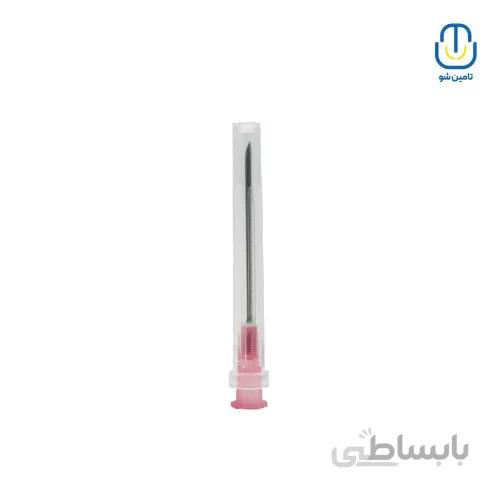 سرسوزن شفا گیج ۱۸ صورتی ا Shafa needle pink gage 18