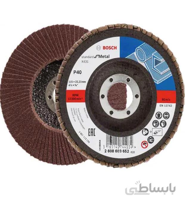 سنباده پره ای ۱۱۵ میلی متر رج ۴۰