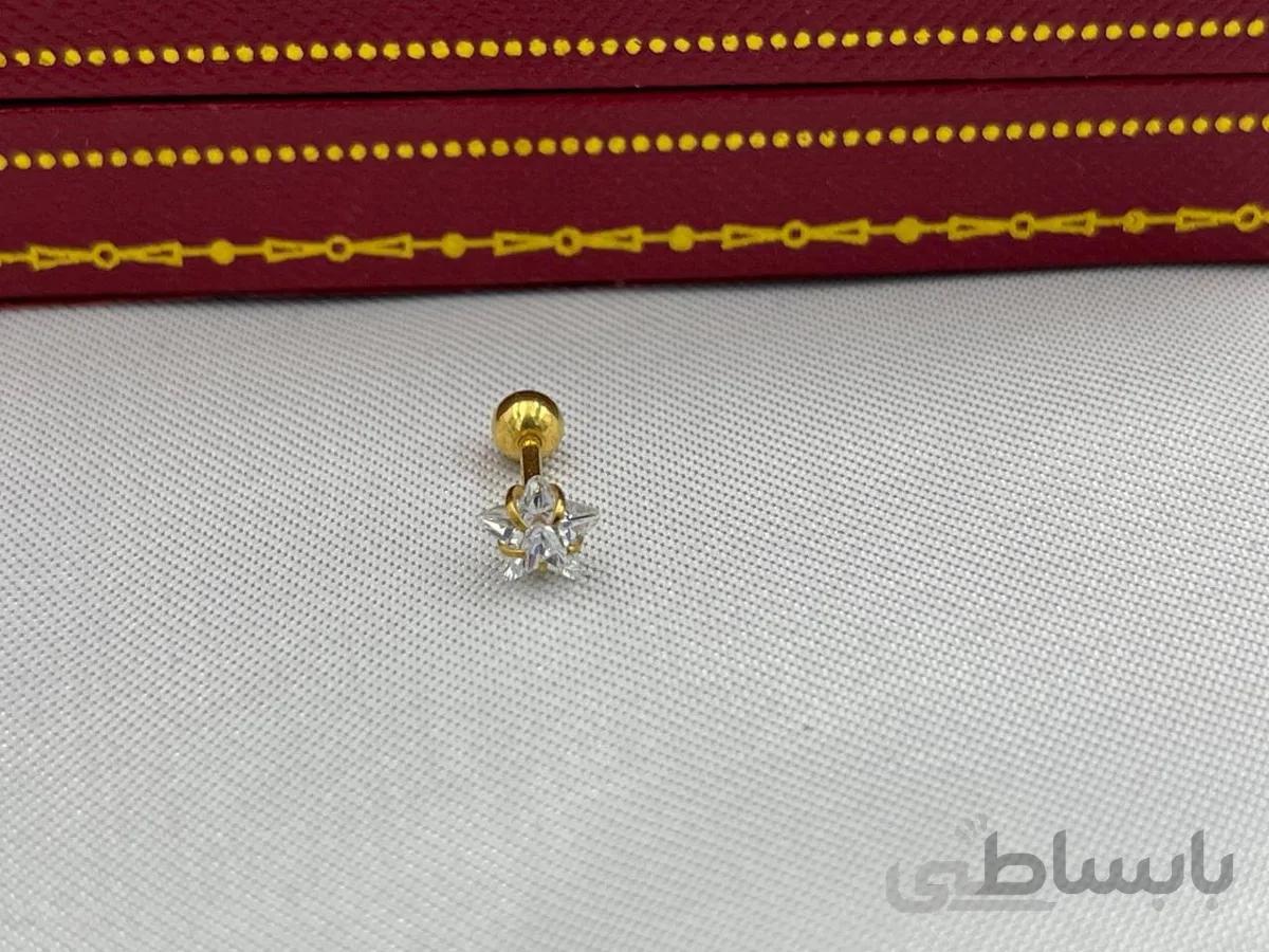 پیرسینگ گوش ستاره