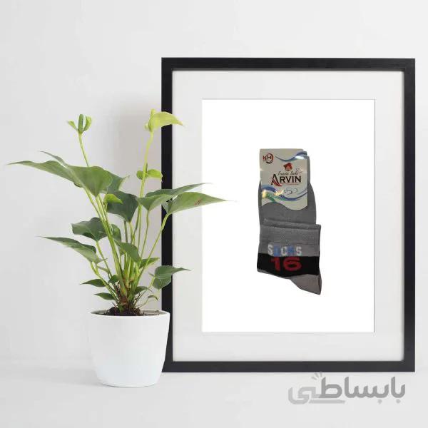 جوراب پسرانه نیم ساق arvin طرح socks 12
