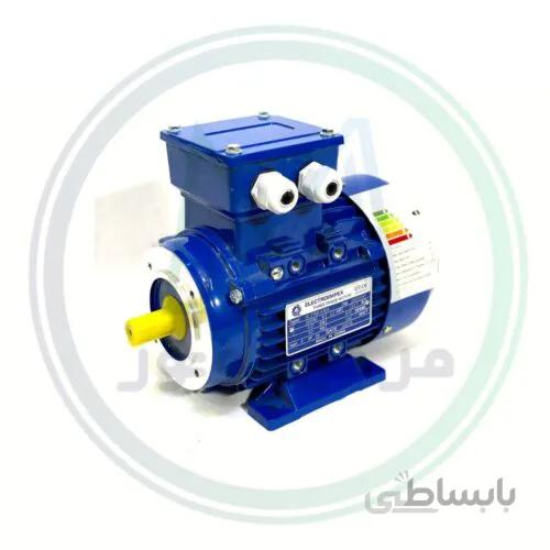 الکتروموتور چینی ۳ کیلووات ۴ اسب سه فاز آلومینیومی ۱۵۰۰ دور