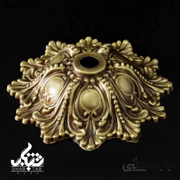 زنبق دوازده پر کوچک برنجی