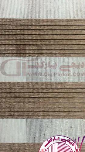 پرده زبرا خوش سایه کالیته 58 پلیسه طرح بامبو