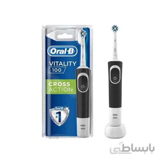 مسواک برقی اورال بی مدل Vitality 100 کراس