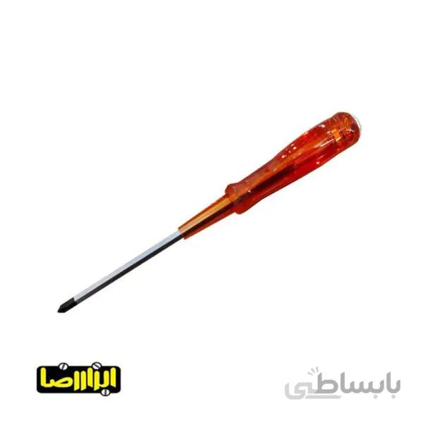 پیچ گوشتی ضربه خور چهارسو جین 15 سانتی سایز 6