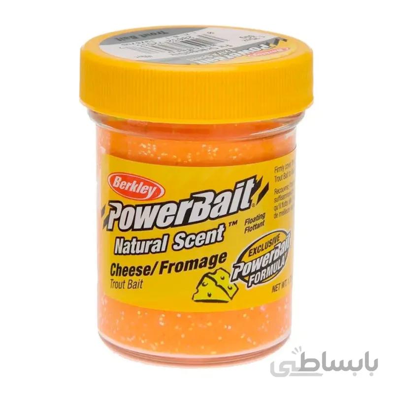 خمیر برکلی پاور بیت قزل الا Berkley PowerBait Natural Scent Trout Bait Fluorange