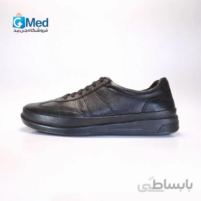 کفش چرم مردانه پاتکان طب مدل Fans