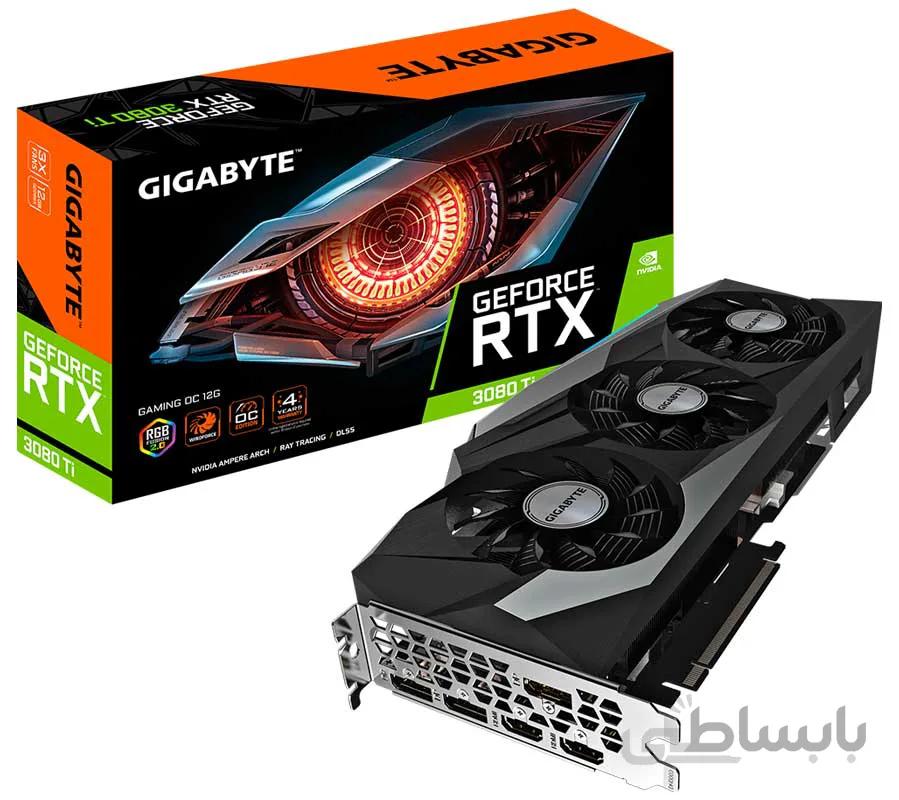 کارت گرافیک گیگابایت RTX 3080 Ti GAMING OC 8GB