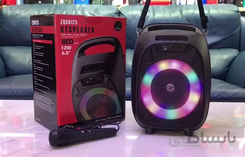 اسپیکر بلوتوثی قابل حمل ZQS6123 ا ZQS6123 portable bluetooth speaker